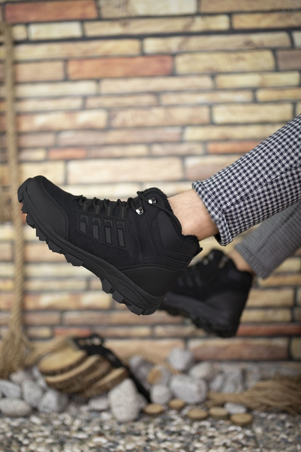 Riccon Kadın Bot, Suya ve Soğuğa Dayanıklı, Fermuarlı, Ortopedik Tabanlı, Koku ve Terleme Önleyici Konforlu Tasarım görsel 2