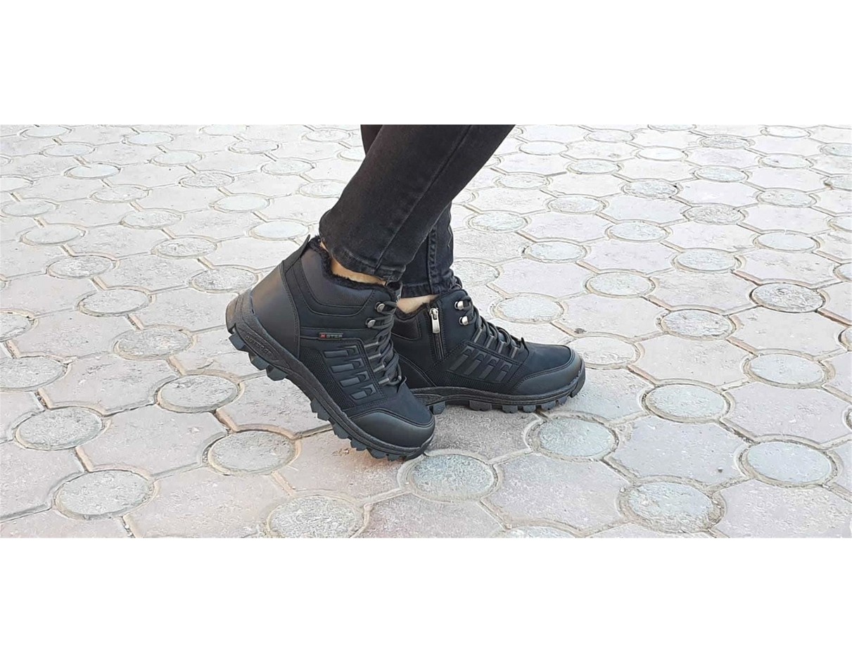 İlgipark Soğuğa Dayanıklı Kışlık Kürklü Fermuarlı Trekking Bot görsel 2