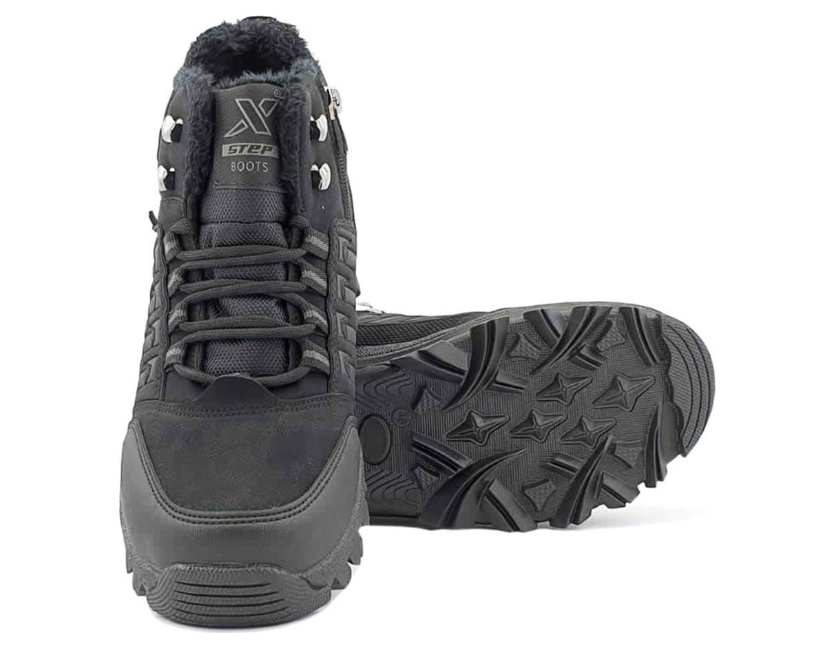 İlgipark Soğuğa Dayanıklı Kışlık Kürklü Fermuarlı Trekking Bot görsel 3