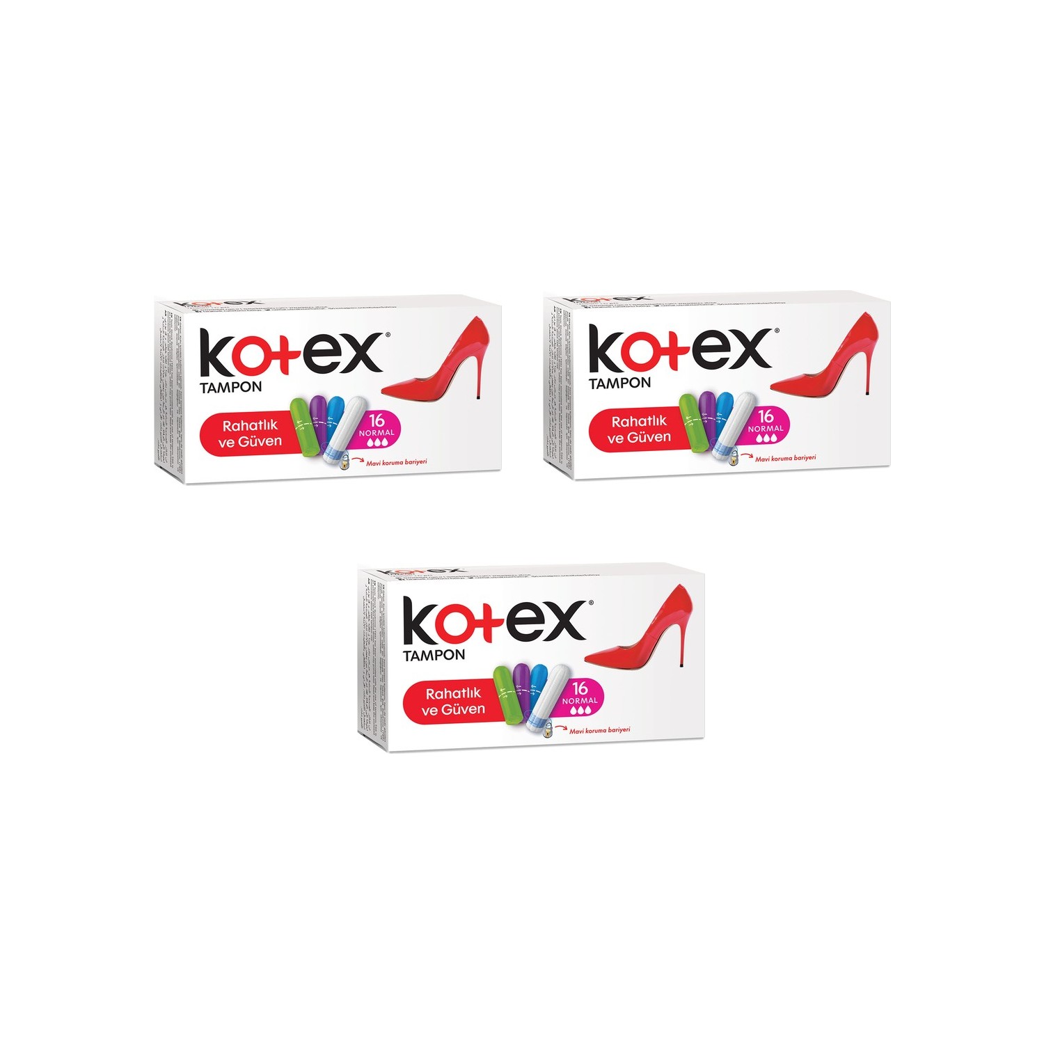 Kotex Tampon Normal 16'lı 3 Adet Fiyatı Taksit Seçenekleri