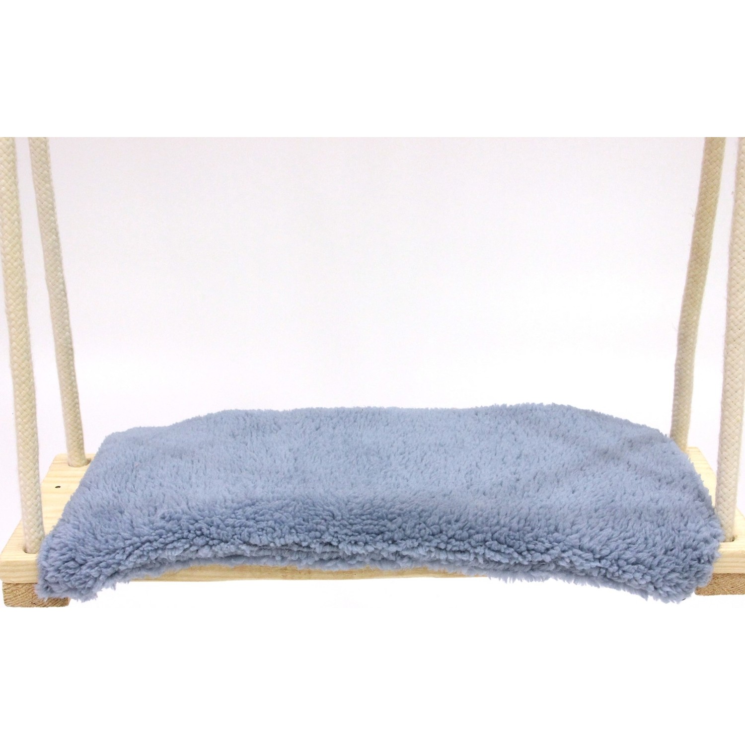 Zewkli Ahşap Pofuduk Bebek Çocuk Salıncağı Hamak Beşik