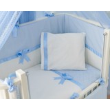 Meltem Smart Mood Mavi Pamuklu Bebek Uyku Seti - 50x90 cm