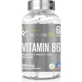 L'actonelife Vitamin B6 500 mg / 60 Kapsül