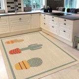 Gardenya Saksılı Kaktüsler Mutfak Halısı 50 x 80 cm