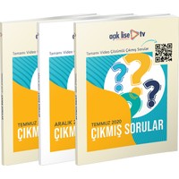 Acik Lise Tv Son 3 Donem Cikmis Sorular Kitabi Ve Fiyati