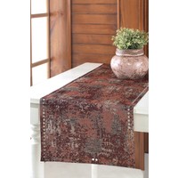 ozenev bordo runner amerikan servis masa ortusu 40x140 cm fiyati