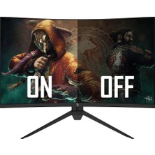 Gamepower Intense X40 27" 240HZ 1ms (HDMI+Display) FreeSync Full HD Curved LED Monitör