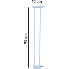 Evokids Ekstra Uzun Çocuk Güvenlik Kapı - Uzatma Aparatı - 10 cm