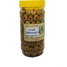 Almila Zeytinevi Özel Biberli Zeytin 4xl Duble 950 gr