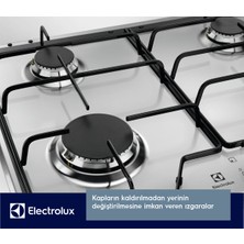 Electrolux KGS6424SX 59,5 cm Gazlı Ankastre Ocak