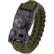 Outdoor Outlet Paracord Paraşüt Ipi Survival Outdoor Bileklik 18IN1 18 Özellik