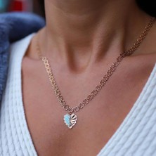 By Golden House Sıra Yonca Arma Kolye