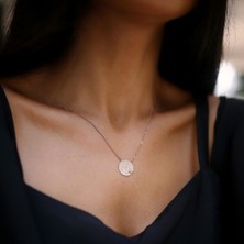 By Golden House Pırlanta Yıldız Para Kolye