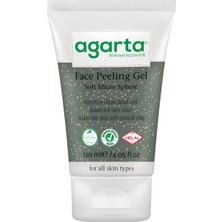 Agarta Doğal Peeling Cilt Temizleme Jeli 120  ml Tüm Cilt Tipleri İçin Peeling Etkisi