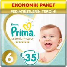 Prima Bebek Bezi Premium Care 6 Beden 13+ Kg 35  13+ Kg