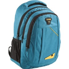 Relaxion 2048 Unisex Seyahat ve Okul Çantası Siyah Mavi