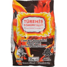 Türemiş 1. Sınıf Meşe Mangal Kömürü 2 kg