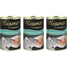 Miamor Vital Drink Ton Balıklı Kedi Çorbası 135 ml x 3 Adet