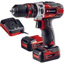 Einhell Te-Cd 12/1 Li 2 x 2Ah Akülü Vidalama Matkap 30NM Çift Akü