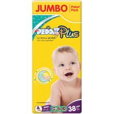 Pedo Plus Jumbo Maxi 38'li