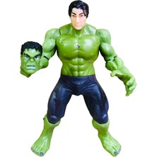 Misalanka Kafası Değişen Işıklı Hulk Figür 12 cm