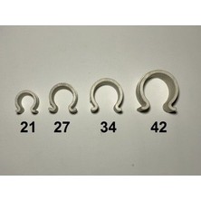 Ser Plas 27'lik Sera Klipsi  100 Adet