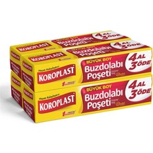 Koroplast Buzdolabı Posetı Büyük Boy 4'lü