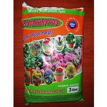Sarıkaya Humus Katkılı 3 Litre Bitki Toprağı