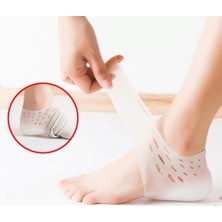 Yenimiyeni Gizli Topuk Boyu Yükseltici Silikon Çorap 4 cm