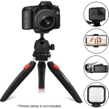 Andoer Mini Masaüstü Tripod Telefon Kamera Tripod Çıkarılabilir