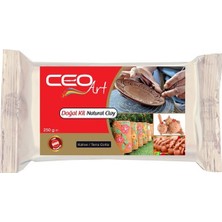 Bubu Ceo Art Doğal Kil, 250 Gr. Kahverengi