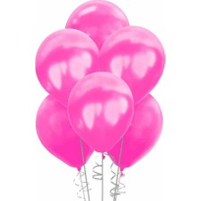 My Party Store Metalik Pembe Balon 10 Adet