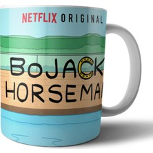 Kişisel Tasarım Bojack Horseman Kupa Bardak Model 1