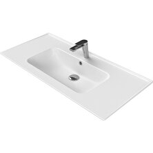 Turkuaz 100 x 47 cm Blue Etajerli Lavabo 042500-U