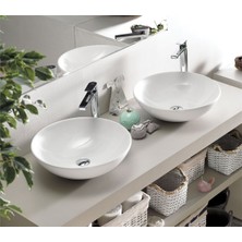 Turkuaz 46 cm Zero Tezgah Üstü Lavabo 071600