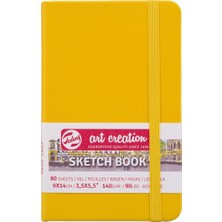Talens Artcretıon Eskiz Bloğu 140 gr 9 x 14 cm Altın Sarı