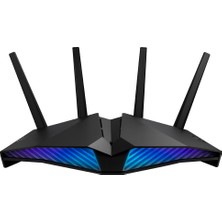 ASUS RT-AX82U WIFI6 Dual Band Gaming Extendable Router-Aura RGB-Mobile Gaming Mod-Gaming  Port-4G 5G Mobile Tethering-AiProtection