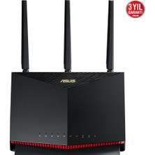 ASUS RT-AX86U WIFI6 Dual Band Gaming Extendable Router-4G 5G Mobile Tethering-AiProtection