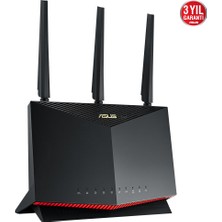 ASUS RT-AX86U WIFI6 Dual Band Gaming Extendable Router-4G 5G Mobile Tethering-AiProtection