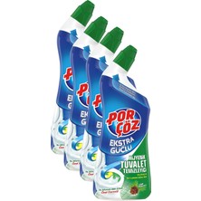 Porçöz Hijyenik Tuvalet Temizleyici Jel 4 x 750 ml