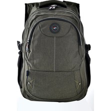 Relaxion 3 Bölmeli Unisex Günlük Okul Sırt Çantası 2237 Haki