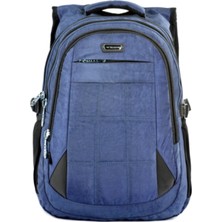 Relaxion 4 Bölmeli Unisex Günlük Okul Sırt Çantası 2227 Lacivert