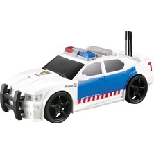 Adel Nitro Speed Polis Arabası 1:20 Sesli Işıklı Bey-Mavi