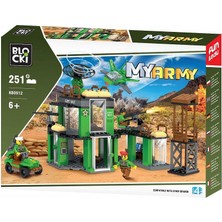 Blocki MyArmy Askeri Üs KB0912 251 Parça