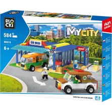 Blocki MyCity Oto Yıkama Merkezi KB0218 584 Parça