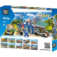 Blocki MyCity Oto Yıkama Merkezi KB0218 584 Parça