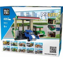 Blocki MyCity Benzin İstasyonu KB0212 435 Parça