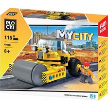 Blocki MyCity Asfalt Makinesı KB0224 115 Parça