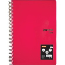 Mynote Flex Spiralli Pp Defter A4 160 Yap Çizgili
