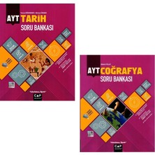 Çap Yayınları AYT Tarih ve Coğrafya Soru Bankası